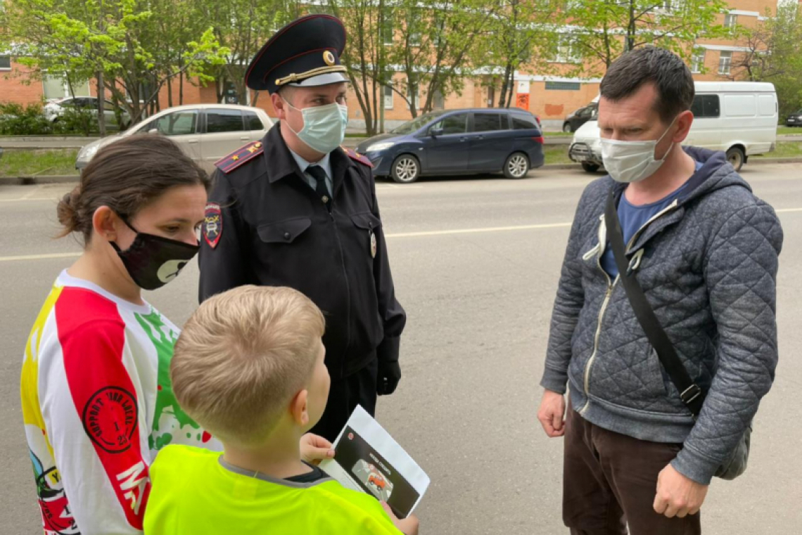 На Востоке столицы инспекторы ДПС провели профилактическую акцию «Дороги для жизни»